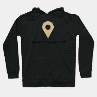 Purdue Pin Drop Hoodie